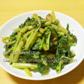 リスのしっぽ's cooksnap of when they made 大根の葉の胡麻和え.
