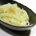chi40's cooksnap of when they made 超簡単！白菜の芯〜ごま油かけ.