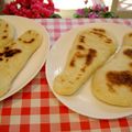 rockybook's cooksnap of when they made カレーのお供に♪おうちで簡単！◆ナン◆.