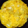 kkll0000's cooksnap of when they made シンプル＊スペイン風オムレツ＊.
