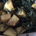 ここいと's cooksnap of when they made 人参の葉のうま〜いサブジインドカレー☆.