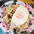 ベビーピグ's cooksnap of when they made カフェ風♥ツナキャベツ丼.