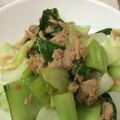 ーいとみー's cooksnap of when they made 簡単☆チンゲン菜とツナのゴマ炒め♪.