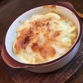 HikariNMY's cooksnap of when they made 鍋1つ‼だまにならない✨マカロニグラタン.