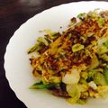 YUKAapple's cooksnap of when they made 豚ひきとキャベツの卵とじ.