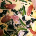 まっきいママ's cooksnap of when they made 混ぜて焼くだけ♥簡単ほうれん草キッシュ♥.