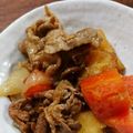 ゆきの0317's cooksnap of when they made 肉じゃが.