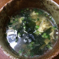 クックO65GSI☆'s cooksnap of when they made 鶏むね肉とワカメの卵とじスープ.