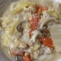 slalasala's cooksnap of when they made ほっかほか☆残りもので「粕汁うどん」.