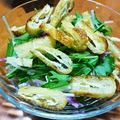 みつこ姉's cooksnap of when they made ❤水菜と大根＋パリパリ油揚げのサラダ❤.