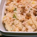 クックTH8ONK☆'s cooksnap of when they made キムチ納豆チャーハン★.