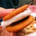 keikogu's cooksnap of when they made スモア(Smore) : 焼きマシュマロ.