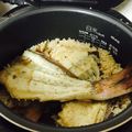 にこ25252525's cooksnap of when they made 炊飯器で炊く。一番簡単・手軽な鯛飯！.
