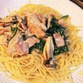 ちゃろちまる's cooksnap of when they made 牡蠣としめじのクリームパスタ.
