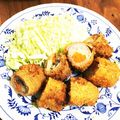 みぃちゃん家族's cooksnap of when they made 冷蔵庫にある野菜で☆節約肉巻きフライ.