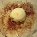 choco13's cooksnap of when they made 新玉ねぎの温玉のっけ♪.