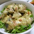 ハナレ's cooksnap of when they made ブリと水菜のお魚サラダ 韓国風.