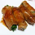  kanon 's cooksnap of when they made 豚肉まきまき・・・ニラですが・・・.