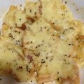 nemuinemu's cooksnap of when they made ☆カルボナーラdeパングラタン☆.