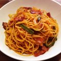 クックQZ6IKK☆'s cooksnap of when they made 簡単ナポリタン.