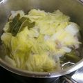 桃壱＊'s cooksnap of when they made 残り野菜もIN！白菜と豚バラの重ね煮.