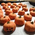 maki_08's cooksnap of when they made ハロウィン♪超！立体型かぼちゃクッキー.