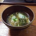 ☆akettu☆'s cooksnap of when they made 茹で汁と餃子の皮で☆ワンタンスープ.