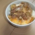 きらり流れ星's cooksnap of when they made 大豆のお肉de親子丼風.