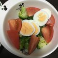 にむばすしゅたーぜん's cooksnap of when they made ブロッコリーと卵のサラダ.