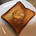ラクラクダ's cooksnap of when they made エッグインアバスケット.