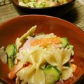 時花菜's cooksnap of when they made 家のマカロニサラダ.