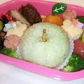 ☆大夢☆＠ママ's cooksnap of when they made 幼稚園*お弁当*簡単*キャラ弁*りんご.