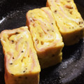 デークス's cooksnap of when they made お弁当に❀ハムとマヨの卵焼き～バジル風味.