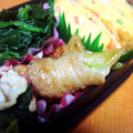 3E4a_'s cooksnap of when they made 白ネギ(長ネギ)の豚肉巻き⭐弁当のおかず.