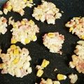 ハチ8コロ8's cooksnap of when they made お弁当にも！水煮大豆でお焼き.