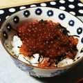 クックQXNV18☆'s cooksnap of when they made イクラの醤油漬け⭐楽々ほぐし.