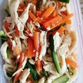owbrother's cooksnap of when they made ◆簡単！もやしと蒸し鶏のナムル♪◆.