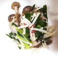 クックLUJX5K☆'s cooksnap of when they made にらときのこの梅和え.