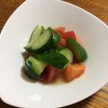 ☆akettu☆'s cooksnap of when they made すぐ出せる♪トマトとキュウリのマリネ.