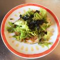 ラクラクダ's cooksnap of when they made わさび菜のサラダ.