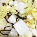 まーげ's cooksnap of when they made 簡単でおいしい　白菜　塩昆布.