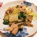 ひろよし1201's cooksnap of when they made 豚肉と白菜のオイ味噌炒め.