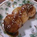 きょそ's cooksnap of when they made 長芋の味噌バターソテー.