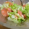 ピーチ♡チョコレート's cooksnap of when they made スモークサーモンサラダ.