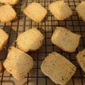 pinkbutterfly177's cooksnap of when they made チーズと粗挽きペッパーの米粉サブレ.
