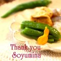 soyumina's cooksnap of when they made 万願寺唐辛子とがんも・マロニーの煮物♪.