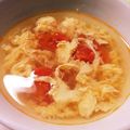 ¥ぽよ's cooksnap of when they made トマトと卵のサンラータンスープ.