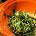 サトモユリア's cooksnap of when they made 簡単♡ひじきと水菜のめんつゆマヨサラダ♪.