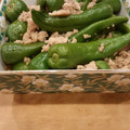 クックKMVAAO☆'s cooksnap of when they made 万願寺とうがらしと豚ひき肉の炒め煮.