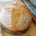 yukiじるし's cooksnap of when they made カンパーニュが焼けました❤しあわせのパン.